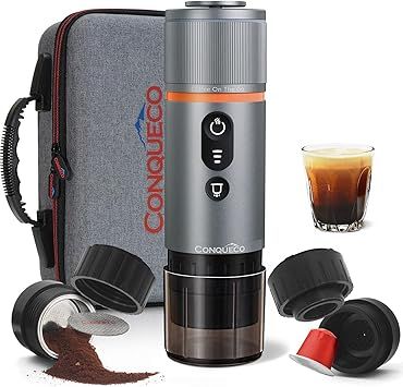 CONQUECO Portable Espresso Machine Travel