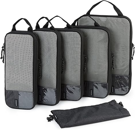 BAGSMART 6-Pack Compression Cubes